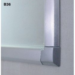 zasklievací profil B36, hliník