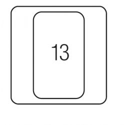 Vstavaný odpadkový kôš RP 270, sivý