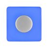 knopok Fairytales SM8118, akrylát modrý/ biely hliník efekt SN16 MV11