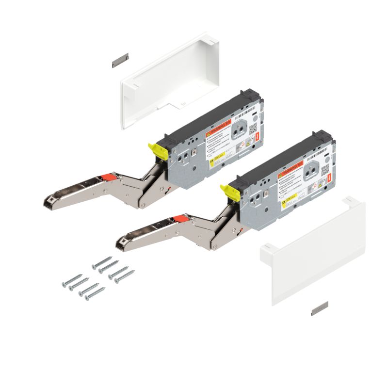 Aventos HK TOP, s tlmením, biely