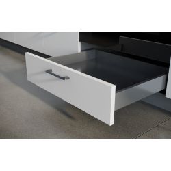 zásuvka GTV AxisPRO pod rúru, výška A-69mm, biela